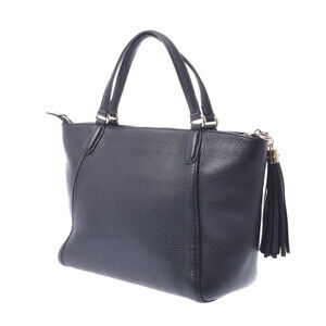 Gucci Handbag Black Leather Soho